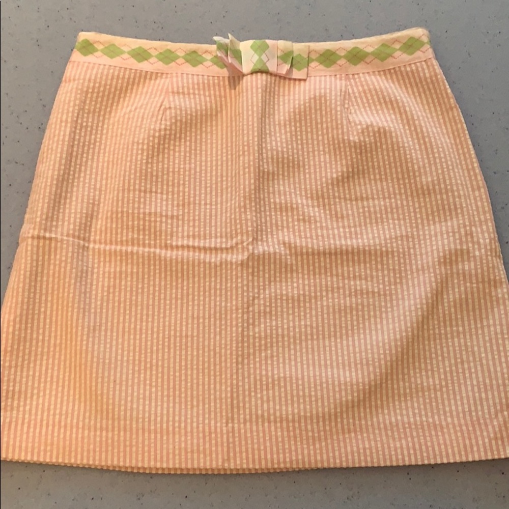 Tailor New York pink stripe skirt size‎ 4